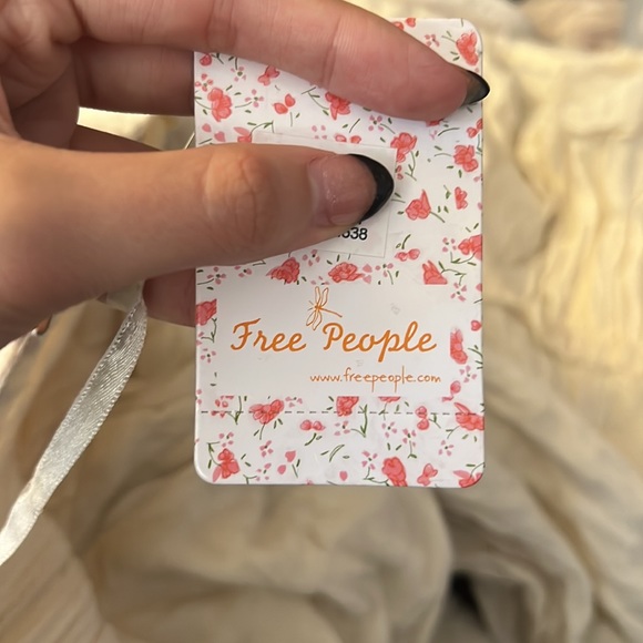 FREE PEOPLE CREAM DRESS - Picture 3 of 10